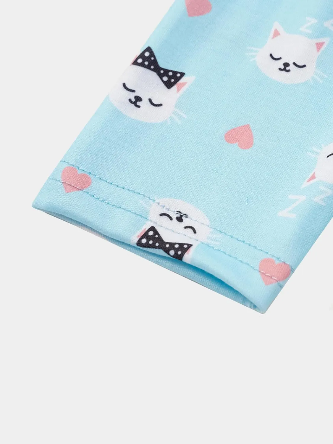 MyFav Children Girl Pajamas Set Soft Comfy Sleepwear Pajamas Size 4 to 14 Years