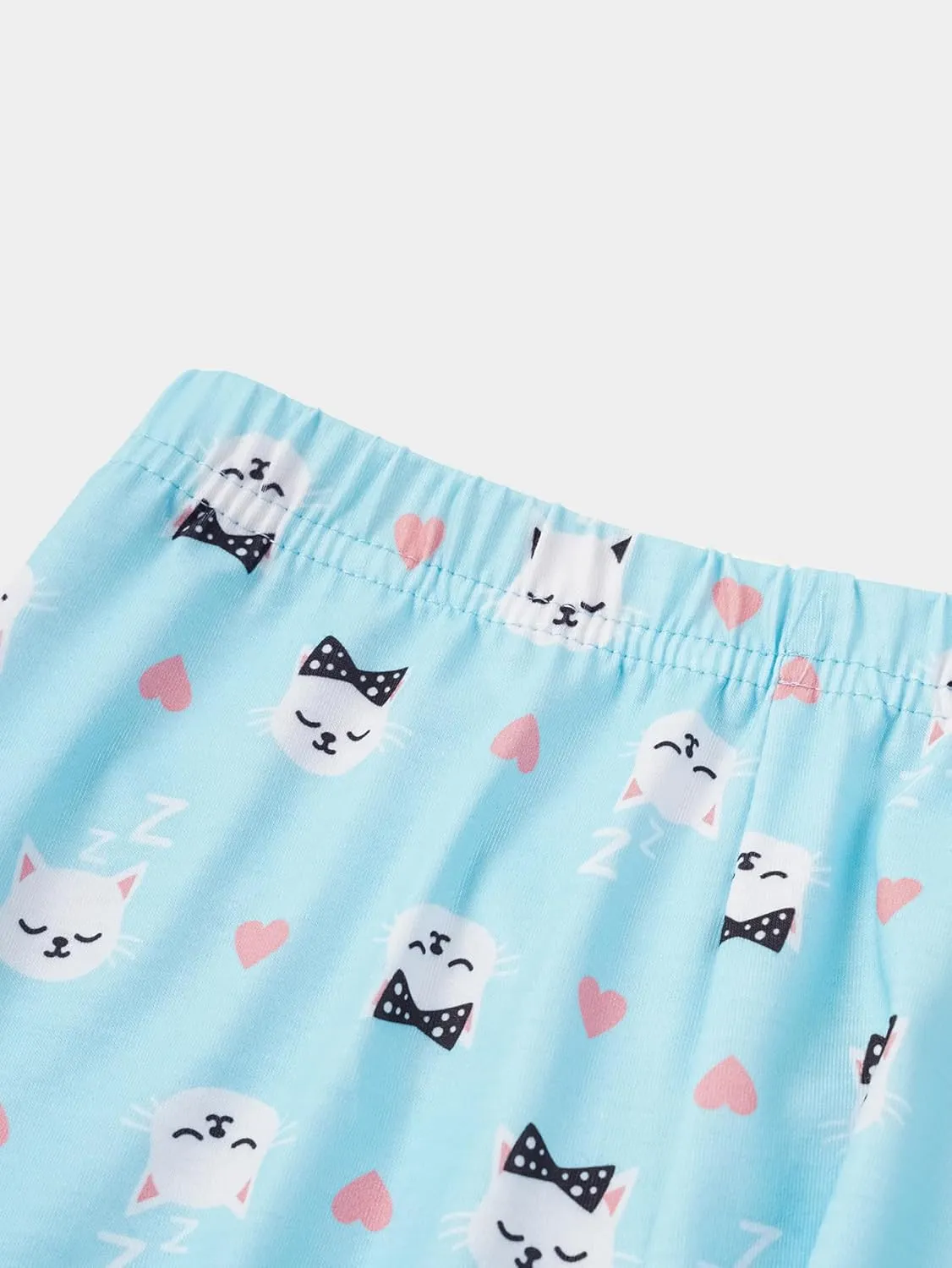 MyFav Children Girl Pajamas Set Soft Comfy Sleepwear Pajamas Size 4 to 14 Years