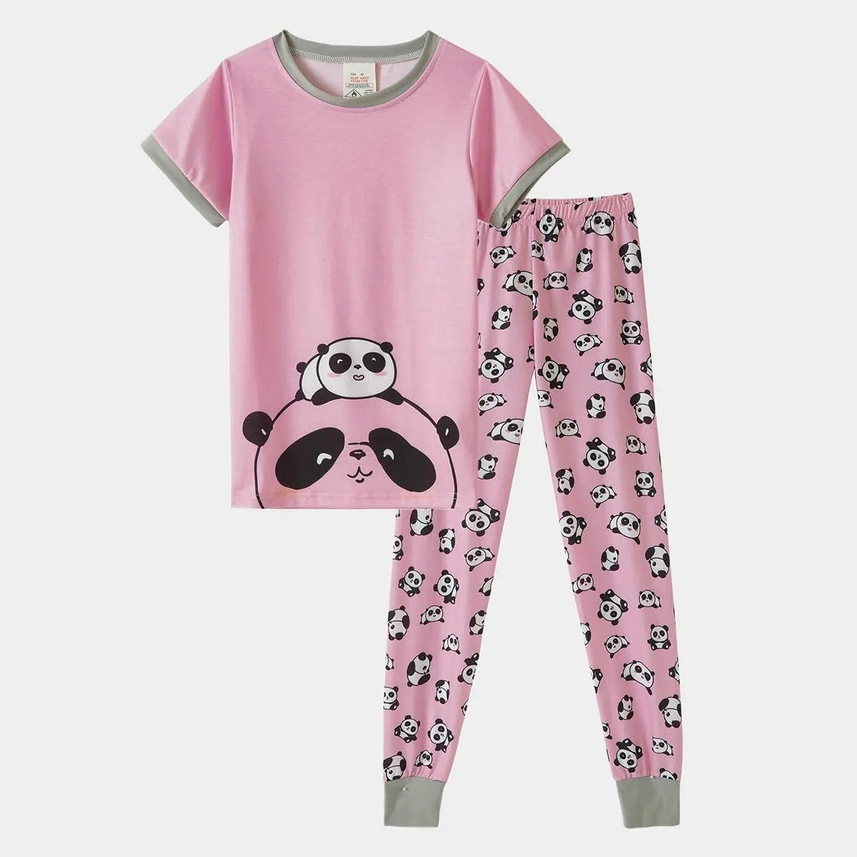 MyFav Children Girl Pajamas Set Soft Comfy Sleepwear Pajamas Size 4 to 14 Years