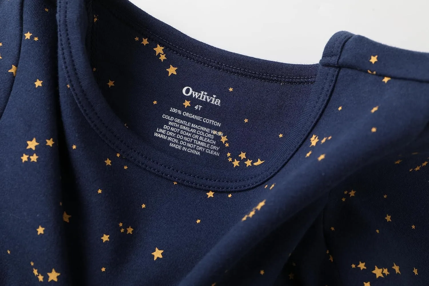 Owlivia 100% Organic Cotton Baby Short Sleeve Pajama Sets, Toddler Boy Girl 2-Piece Sleepwear