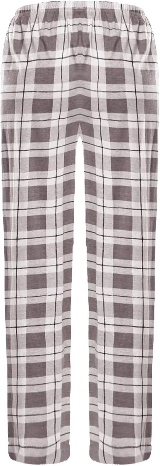 Pajamas Pants for Women Plaid Elastic Waist Sleepwear Pajama Bottom Pants Casual Sleep Lounge Pants