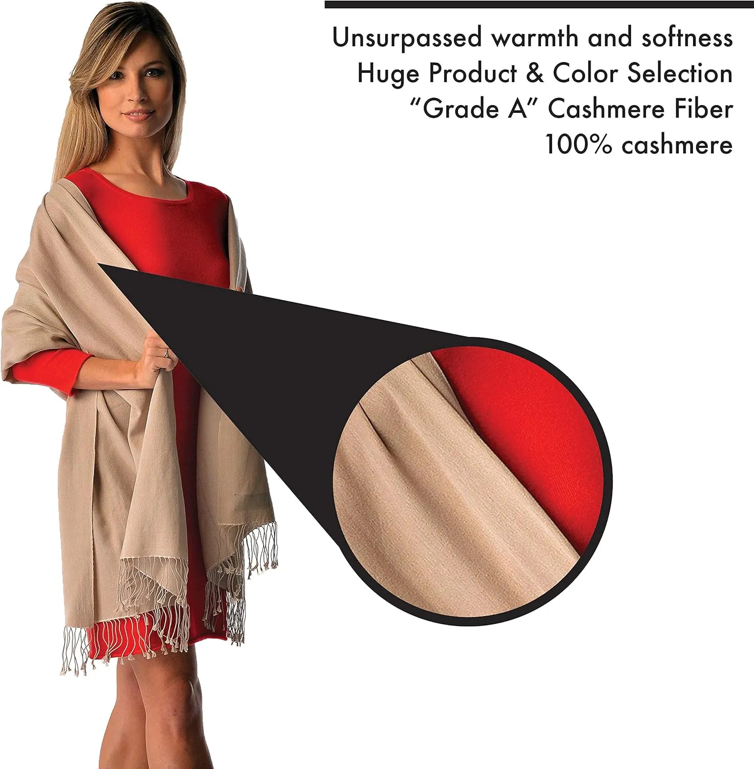 Pashmina Women's Silk Wrap