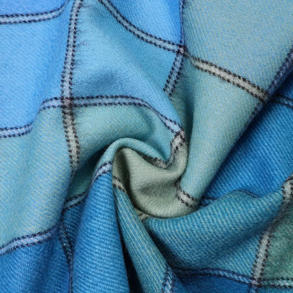 Pure Cashmere Scarf for Men Women Warm Winter Scarves, Fringed Edges Scarf, Multi-Color Gift …