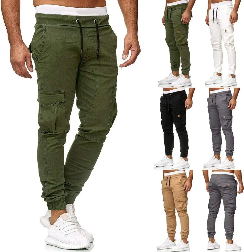 Sweatpants for Men Big and Tall Casual Mens Gifts Cargo Pants Hiking Workout Joggers Sports Workout Pants for Running