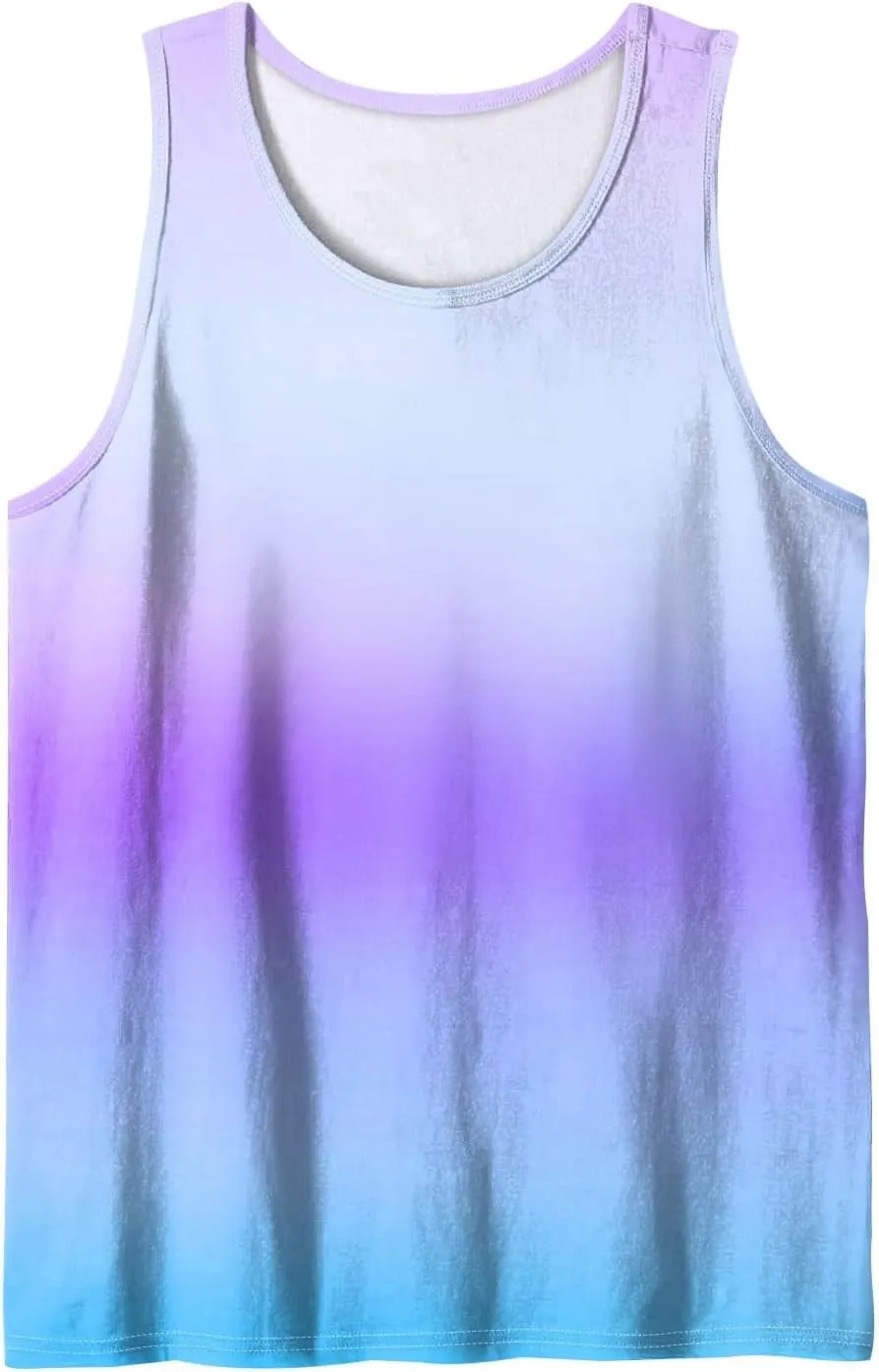 Tank Tops for Women 2024 Casual Athletic Summer Outfits Sleeveless U Neck Blouses Solid Comfort