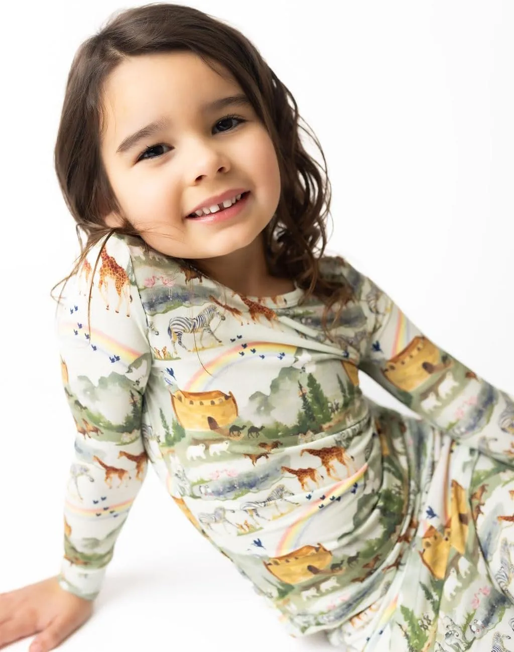 Tiny Revival Two-Piece Toddler Pajama Set – Tencel Modal, Soft – Sleepwear for Boys & Girls, Long Sleeve, Bible Kids Clothes
