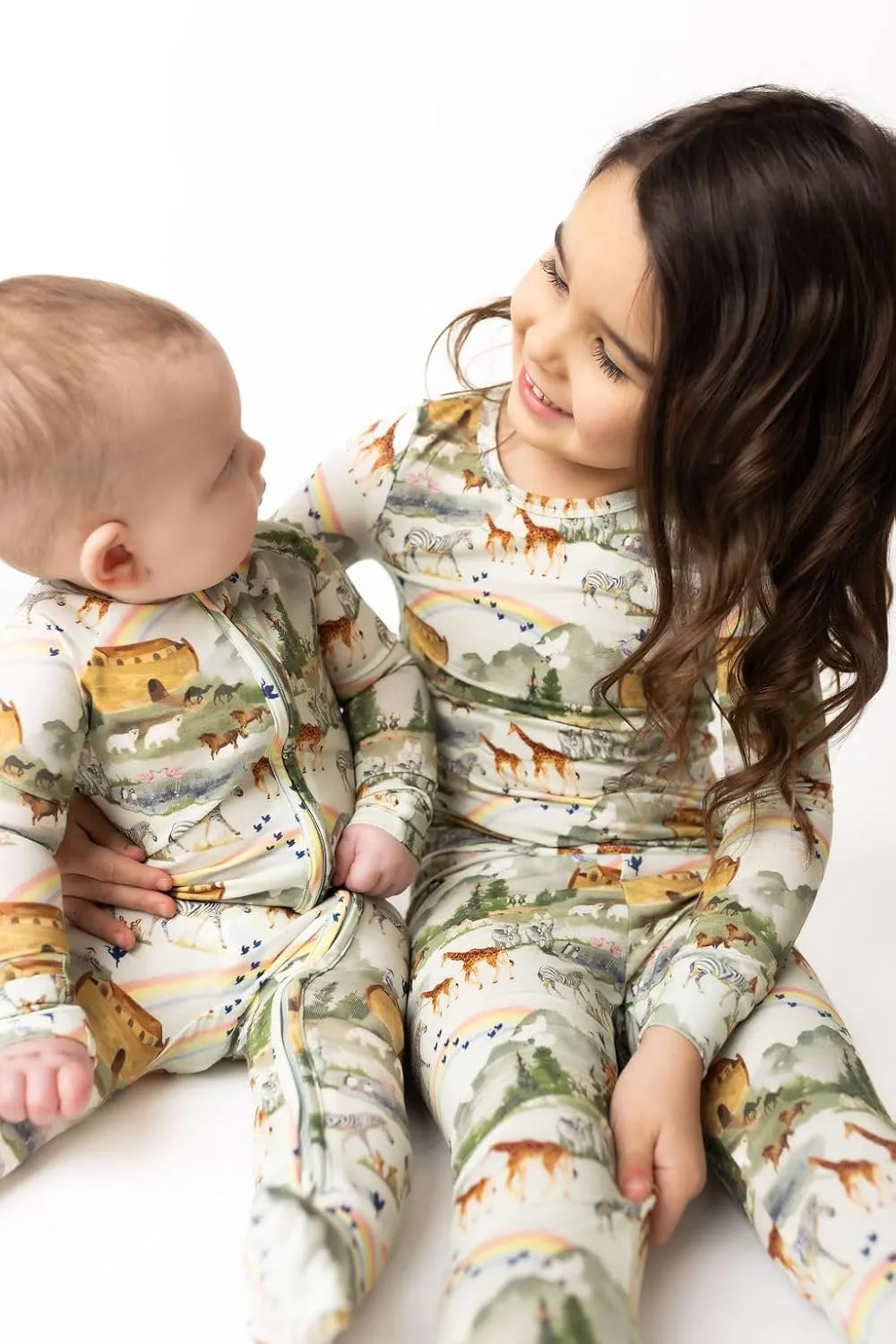 Tiny Revival Two-Piece Toddler Pajama Set – Tencel Modal, Soft – Sleepwear for Boys & Girls, Long Sleeve, Bible Kids Clothes