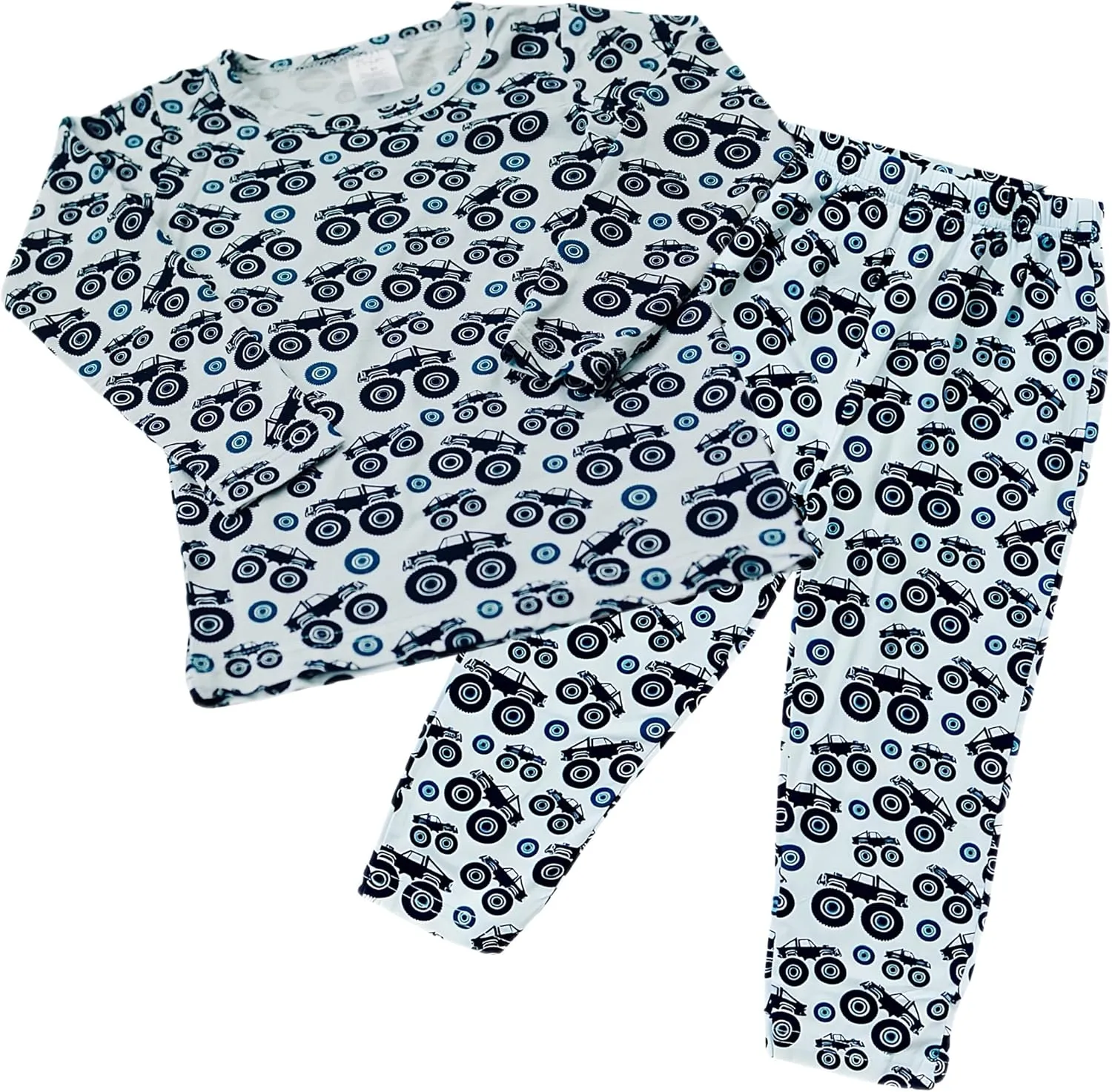 Toddler Pajamas Soft Baby Pajamas 2 Piece Sleepwear Set Toddler PJs, Viscose from bamboo (2t-5t)