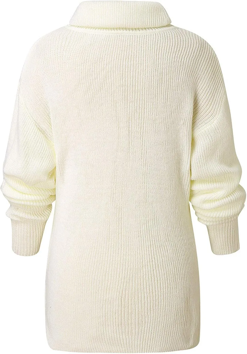 Turtle Neck Tops for Women Long Sleeve Fitted Sweater Plus Size Ribbed Sweater Winter Thermal Tops Fall Fashion Tops