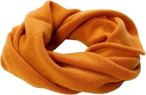Women Cashmere Ring Scarves Neck Cover Wraps Soft Warmer Single Loop Wool Collar Female Solid Color Scarf