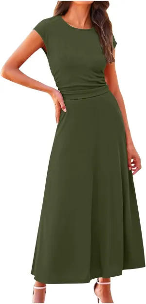 Women's 2 Piece Maxi Skirt Sets Summer Sets Pants Suits Dressy Elegant Long Sleeve Outfits High Waisted Long Outfit