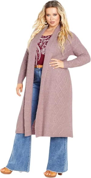 Women's Cardigan-Paris Longline