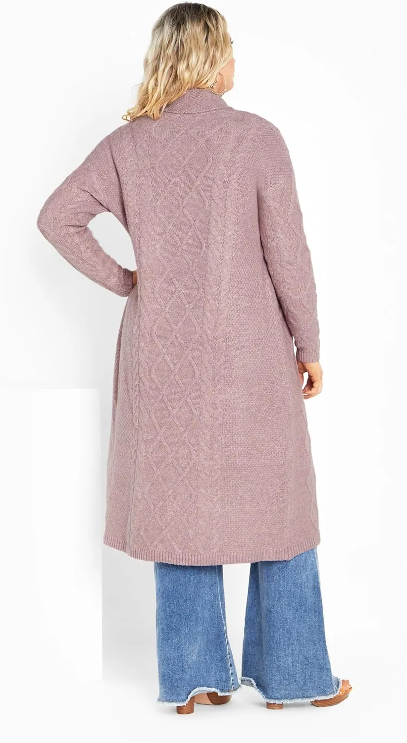 womens Cardigan - Paris Longline