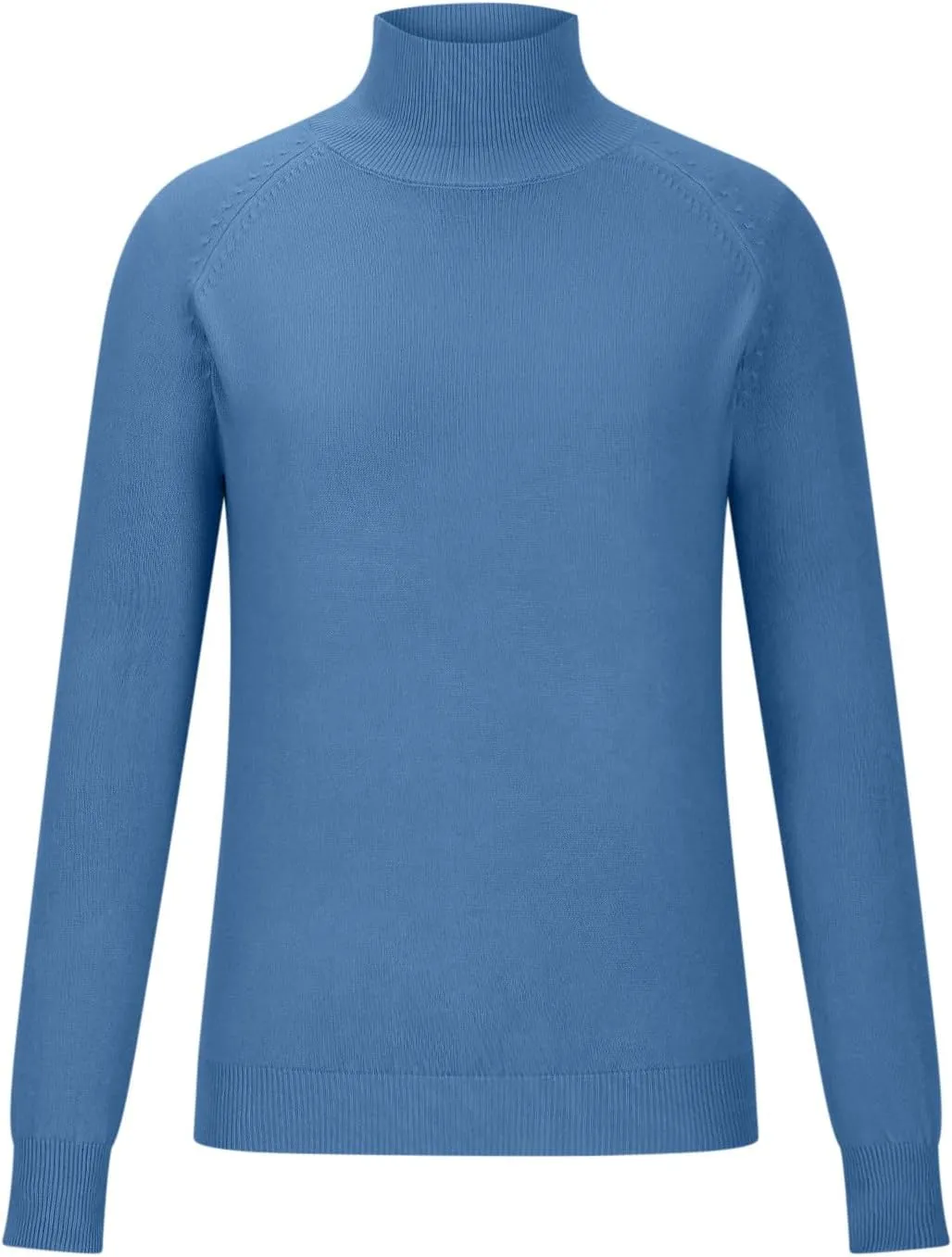 Women's Cashmere Sweater Basic Turtleneck Petite Tunic Tops Pullover Solid Casual Lightweight Long Sleeve Knitwear