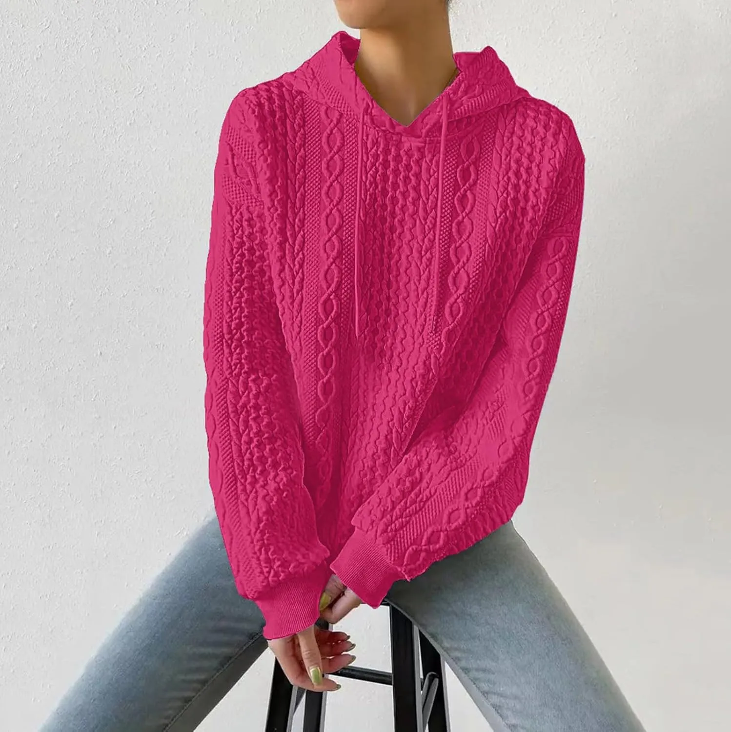 Womens Hoodies Oversized Sweatshirts Pullover Womens Cute Sweatshirt Hoodie For Teen Girls Clothes Available in Plus