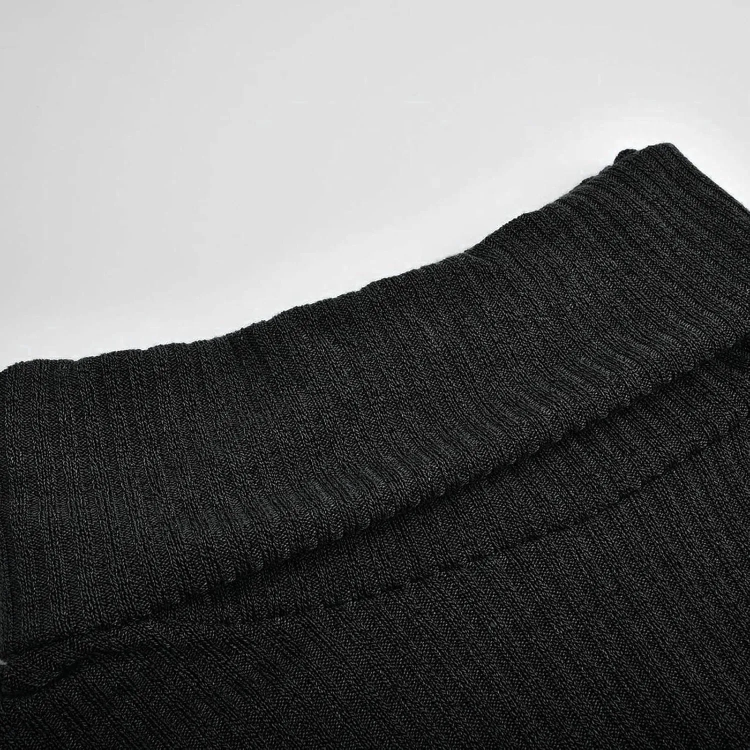 Womens Knitted Sweaters Long Sleeve Casual Tops Solid Color Sweaters Winter Fashion Tops Loose Fitting Tops Blouse