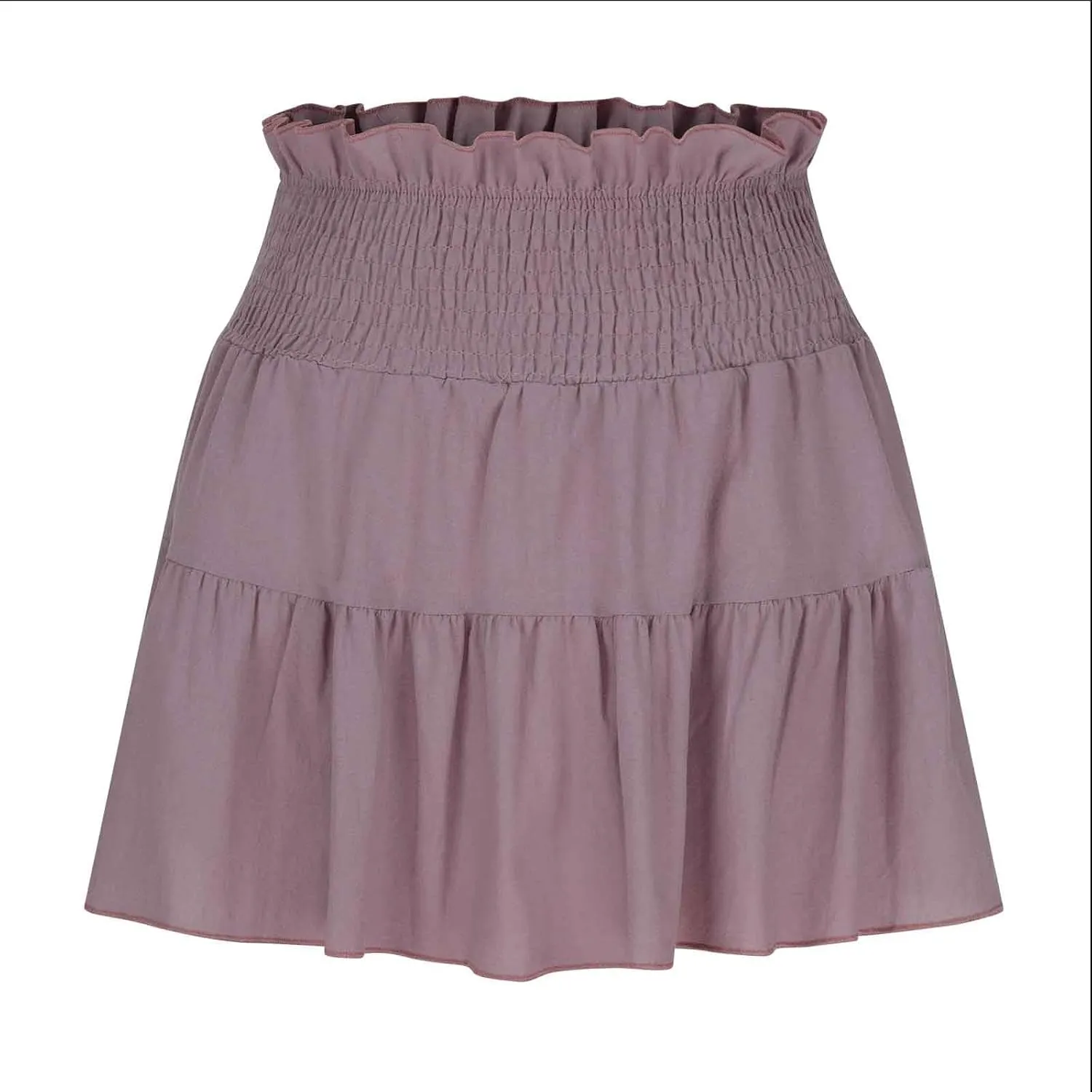 Women's Mini Skirts High Waist Ruffle Skirts A Line Boho Skirts Casual Pleated Skirts Trendy Summer Short Skirts