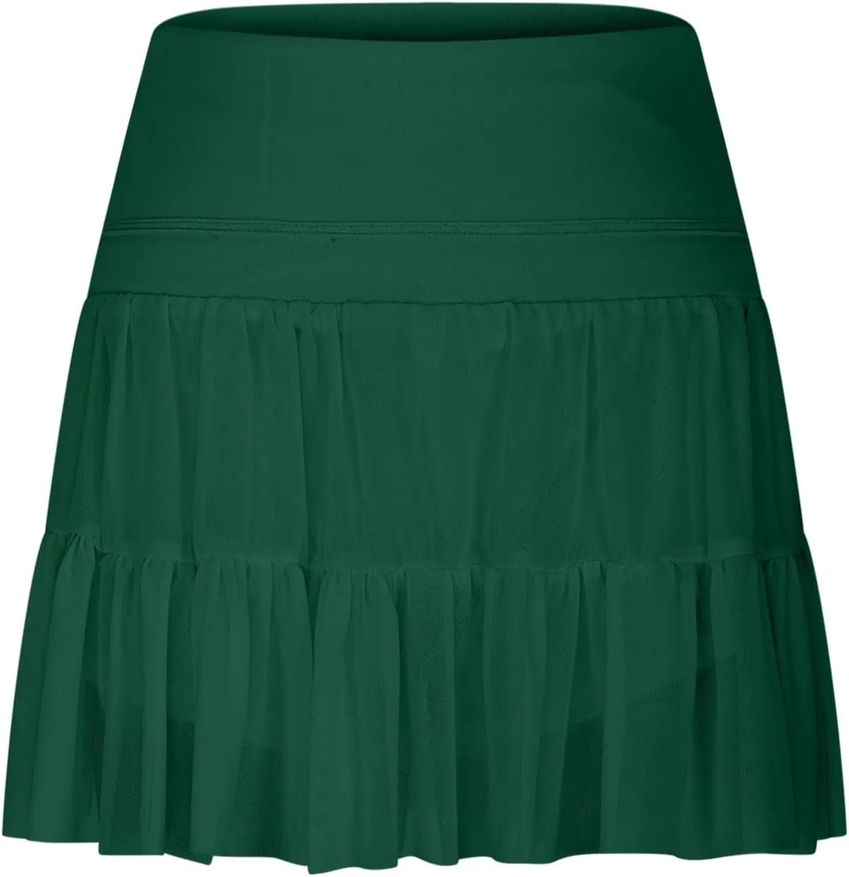 Womens Pleated Skirts High Waist Flowy Skirts Summer Mini Skrits Casual Ruffle Skirts A Line Beach Vacation Skirts