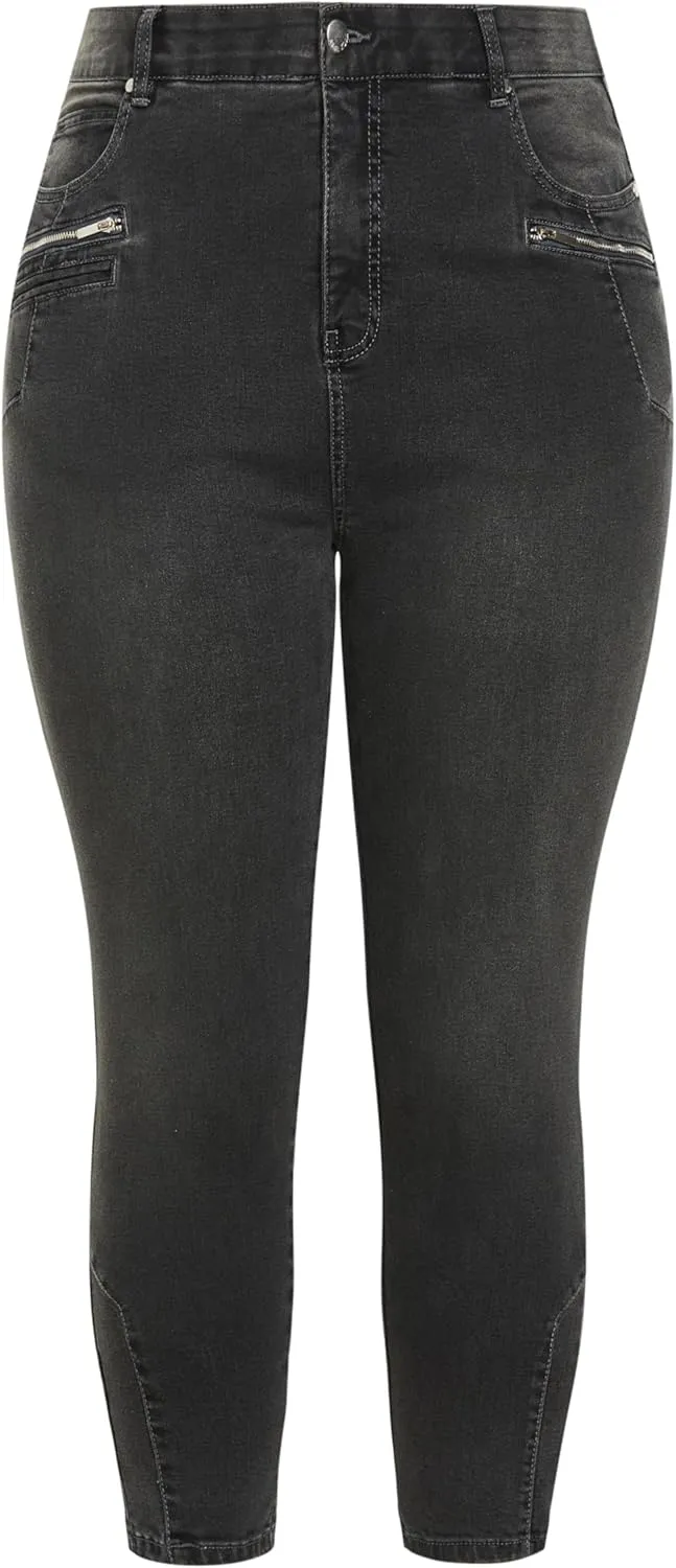 Women's Plus Size Jean-Wild Beauty