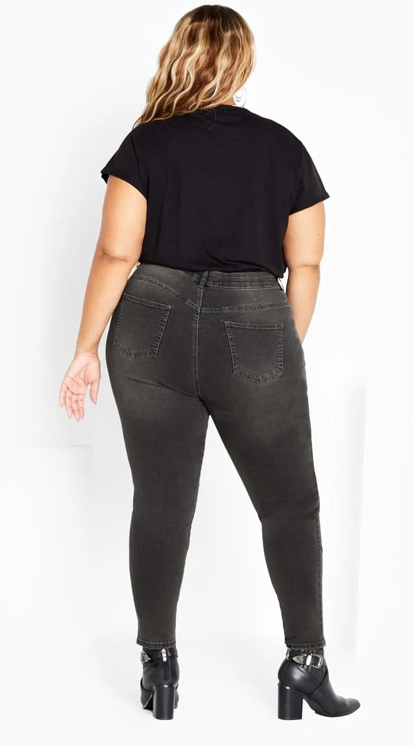Women's Plus Size Jean-Wild Beauty