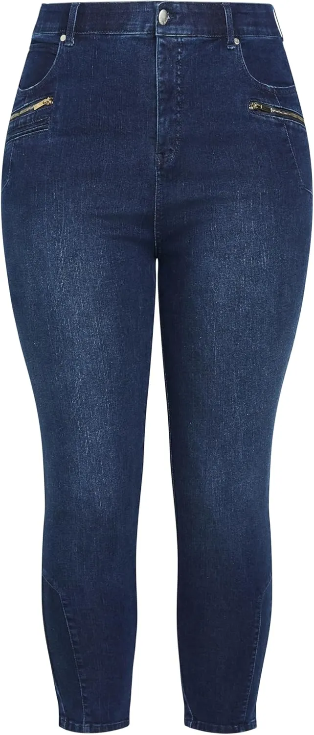 Women's Plus Size Jean-Wild Beauty