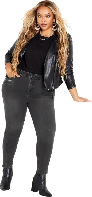 Women's Plus Size Jean-Wild Beauty