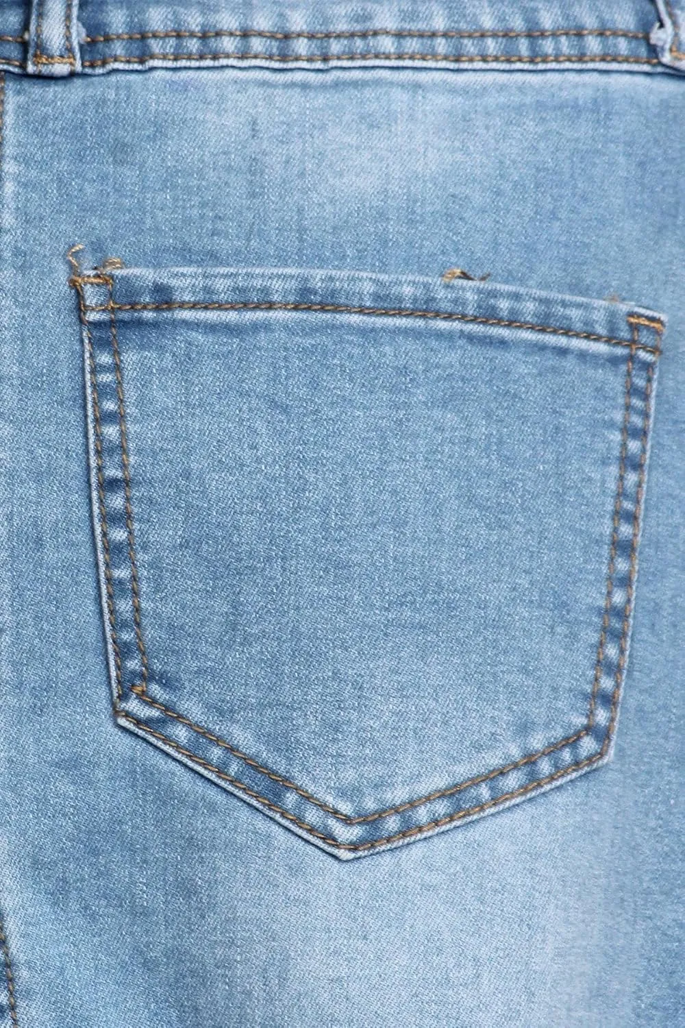 Women's Plus/Juniors Size High Rise A Line Long Jeans Maxi Flared Denim Skirt
