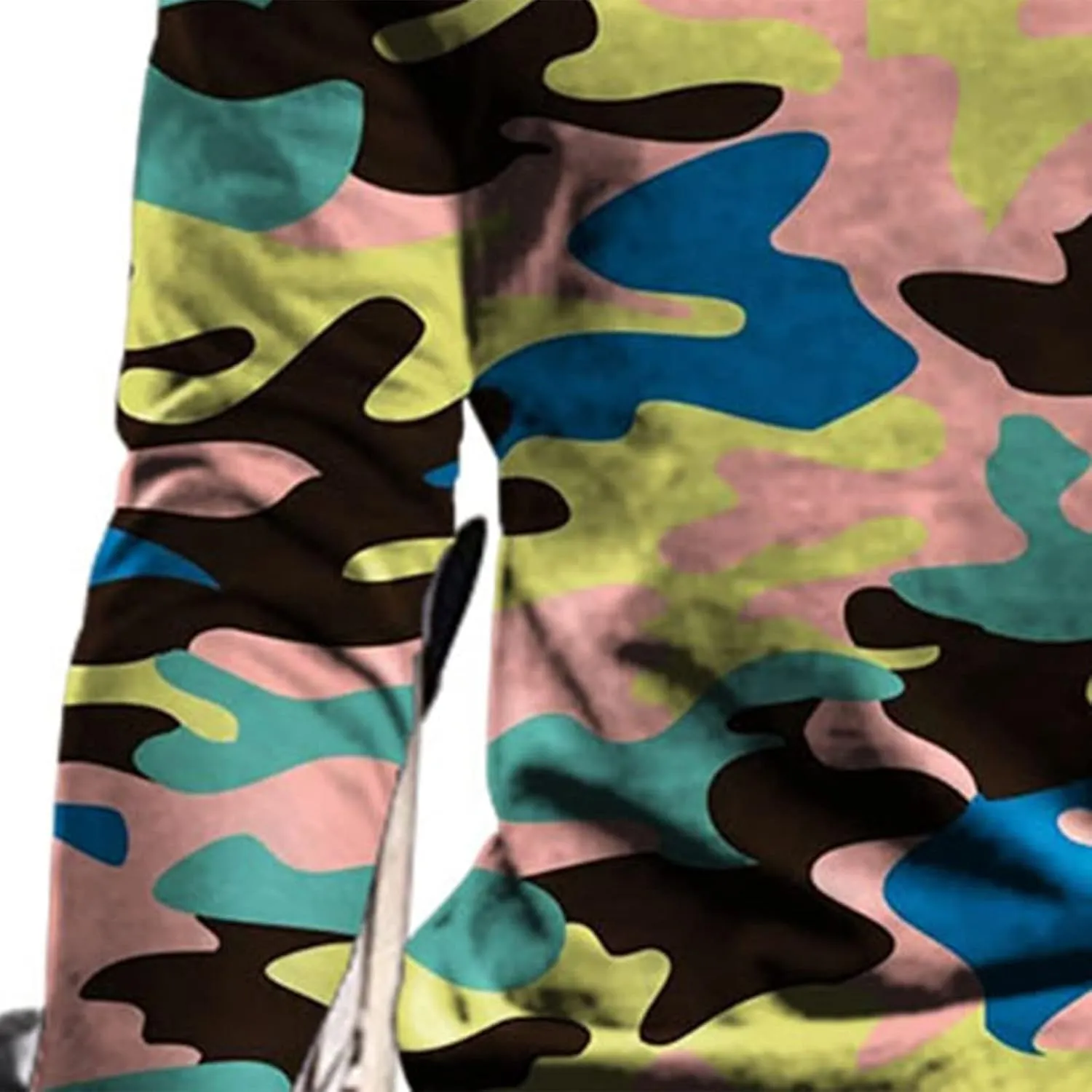 Work Out Athletic Tshirts for Man Fall Summer Long Sleeve Boat Neck 3D Digital Print Camo Tops Shirt Man 2025