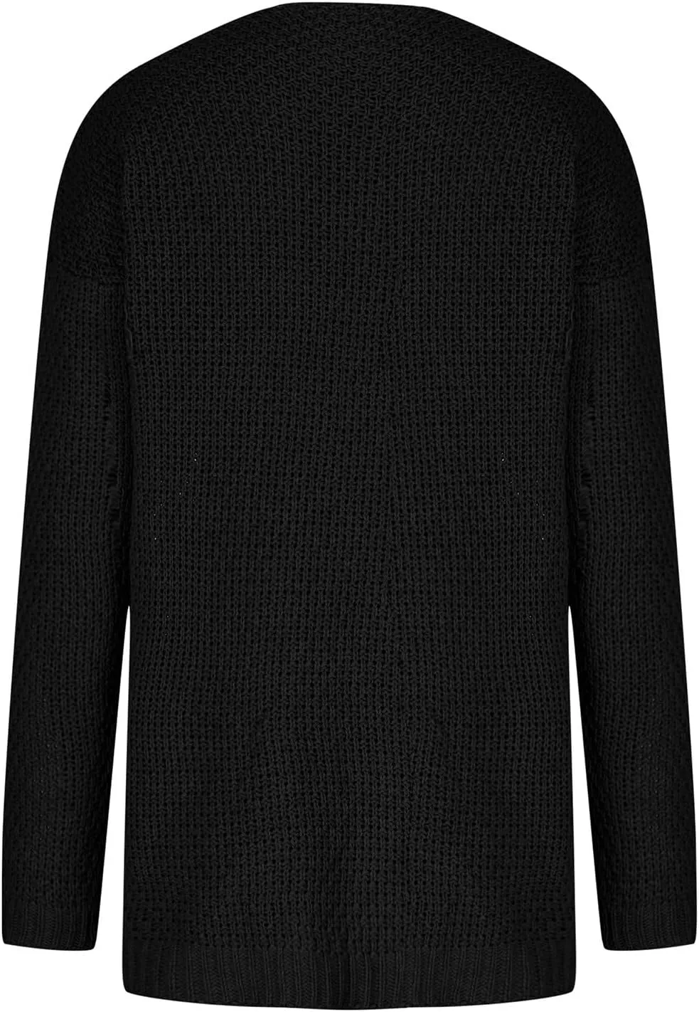 XUNRYAN Chunky Knit Cardigans Womens Fall Fashion Sweaters Cardigans Open Front Casual Lightweight Transition Jackets Coat